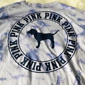 2 Pink Tee Shits Tie Dye Look Sz XS, S